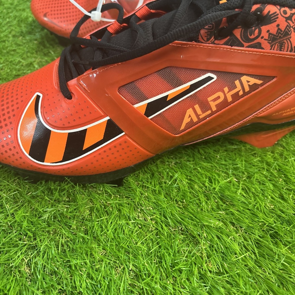 Nike Alpha Menace 4 Pro "Picante Red Black" Red Black FQ3984-600 Men's Size 15‎ - Picture 4 of 7